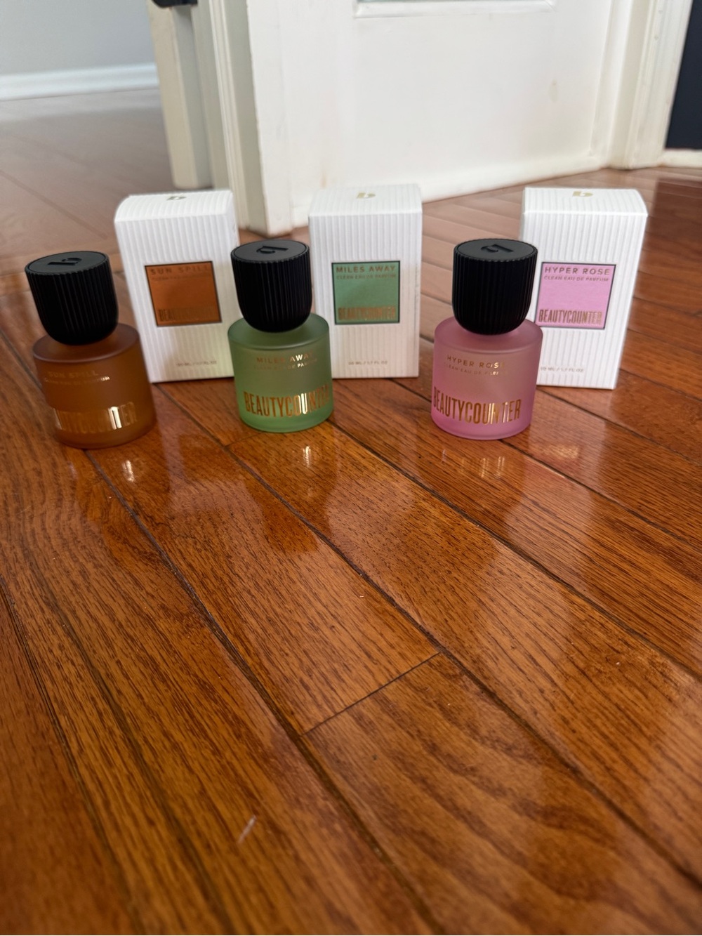 Beautycounter Set of 3 Fragrances. Brand new in box.